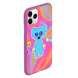 Чехол iPhone 11 Pro матовый POPPY PLAYTIME - МАЛЫШ ХАГГИ ВАГГИ, цвет: 3D-фиолетовый — фото 2