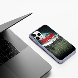 Чехол iPhone 11 Pro матовый All Hope Is Gone - Slipknot, цвет: 3D-светло-сиреневый — фото 2
