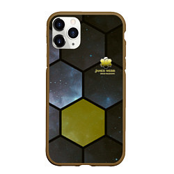 Чехол iPhone 11 Pro матовый JWST space cell theme