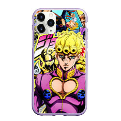 Чехол iPhone 11 Pro матовый JoJos Bizarre Adventure - Джорно Джованна