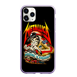 Чехол iPhone 11 Pro матовый Metallica WELCOME TO ROCKVILLE