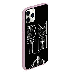 Чехол iPhone 11 Pro матовый Thats the spirit BMTH, цвет: 3D-розовый — фото 2
