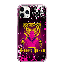 Чехол iPhone 11 Pro матовый JOJO KILLER QUEEN КОРОЛЕВА УБИЙЦА