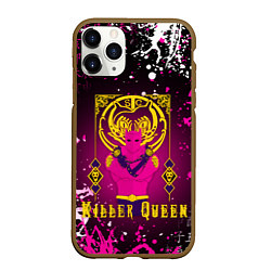 Чехол iPhone 11 Pro матовый JOJO KILLER QUEEN КОРОЛЕВА УБИЙЦА