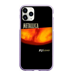 Чехол iPhone 11 Pro матовый Metallica ReLoad, цвет: 3D-светло-сиреневый