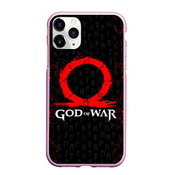 Чехол iPhone 11 Pro матовый GOD OF WAR КРАТОС ЛОГО