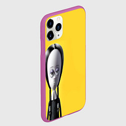 Чехол iPhone 11 Pro матовый Семейка Аддамс - Горящий Тур Уэндзи, цвет: 3D-фиолетовый — фото 2