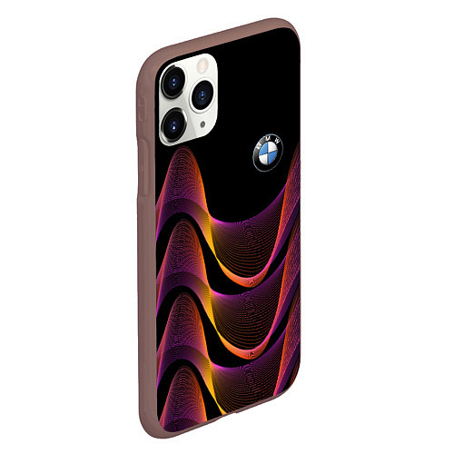 Чехол iPhone 11 Pro матовый BMW world exhibition 2021 / 3D-Коричневый – фото 2