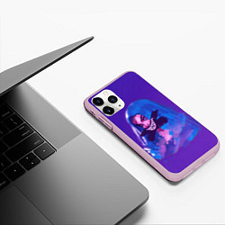 Чехол iPhone 11 Pro матовый Спрячь свои эмоции, цвет: 3D-розовый — фото 2