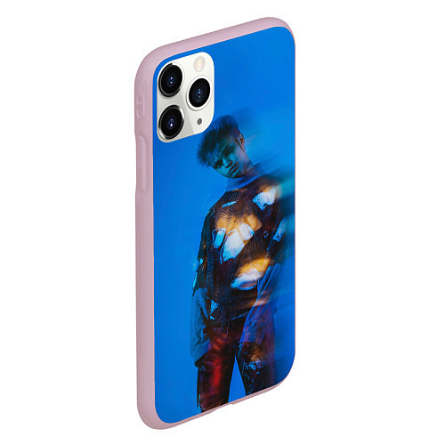 Чехол iPhone 11 Pro матовый Модный GONE Fludd / 3D-Розовый – фото 2