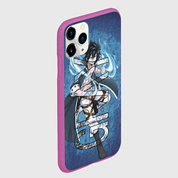 Чехол iPhone 11 Pro матовый Хвост Феи Грей Фуллбастер Gray Fullbuster, цвет: 3D-фиолетовый — фото 2