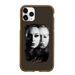 Чехол iPhone 11 Pro матовый Mirage Adele, цвет: 3D-коричневый