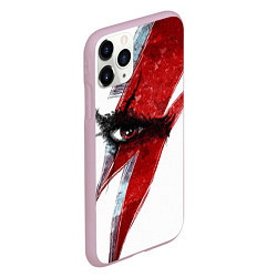 Чехол iPhone 11 Pro матовый ГЛАЗ КРАТОСА, БОГ ВОЙНЫ GOD OF WAR, цвет: 3D-розовый — фото 2