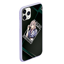 Чехол iPhone 11 Pro матовый Альбедо Albedo Genshin Impact, цвет: 3D-светло-сиреневый — фото 2