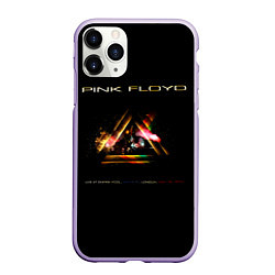 Чехол iPhone 11 Pro матовый Live at the Empire Pool - Pink Floyd, цвет: 3D-светло-сиреневый