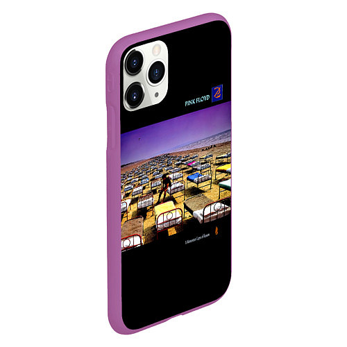 Чехол iPhone 11 Pro матовый A Momentary Lapse of Reason - Pink Floyd / 3D-Фиолетовый – фото 2