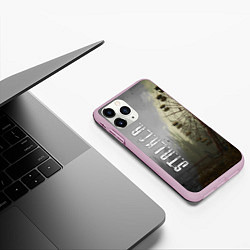 Чехол iPhone 11 Pro матовый СТАЛКЕР 2 КОЛЕСО ОБОЗРЕНИЯ, цвет: 3D-розовый — фото 2