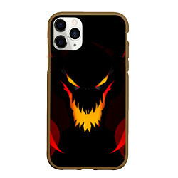 Чехол iPhone 11 Pro матовый DOTA 2 SHADOW FIEND ТЕНЬ ОГОНЬ