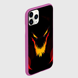 Чехол iPhone 11 Pro матовый DOTA 2 SHADOW FIEND ТЕНЬ ОГОНЬ, цвет: 3D-фиолетовый — фото 2