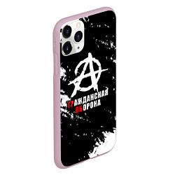 Чехол iPhone 11 Pro матовый Гражданская оборона Анархия, цвет: 3D-розовый — фото 2