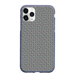 Чехол iPhone 11 Pro матовый Коллекция Journey Прямоугольники 119-9-6 Дополнени, цвет: 3D-серый