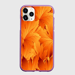 Чехол iPhone 11 Pro матовый Кленовая сладость, цвет: 3D-фиолетовый