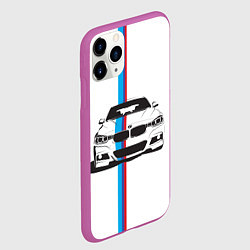 Чехол iPhone 11 Pro матовый BMW WILD BEAST, цвет: 3D-фиолетовый — фото 2