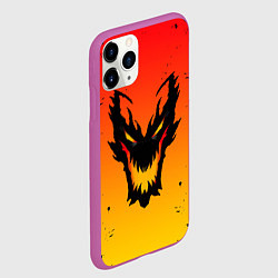 Чехол iPhone 11 Pro матовый DOTA SHADOW FIEND FIRE, цвет: 3D-фиолетовый — фото 2