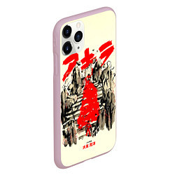 Чехол iPhone 11 Pro матовый Akira Акира, цвет: 3D-розовый — фото 2