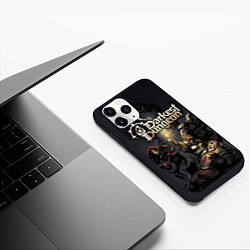 Чехол iPhone 11 Pro матовый Darkest Dungeon Темнейшее подземелье, цвет: 3D-черный — фото 2