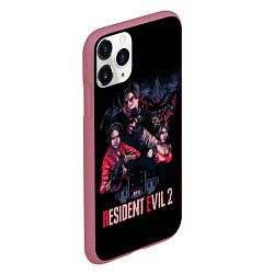 Чехол iPhone 11 Pro матовый RE 2 Remaster, цвет: 3D-малиновый — фото 2