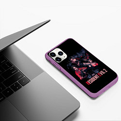 Чехол iPhone 11 Pro матовый RE 2 Remaster, цвет: 3D-фиолетовый — фото 2