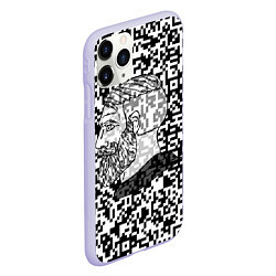 Чехол iPhone 11 Pro матовый QR-code Nordic Gamer, цвет: 3D-светло-сиреневый — фото 2