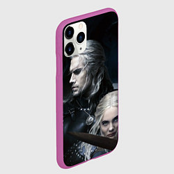 Чехол iPhone 11 Pro матовый THE WITCHER 2 SEASON, цвет: 3D-фиолетовый — фото 2