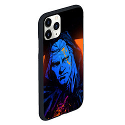 Чехол iPhone 11 Pro матовый НЕТФЛИКС ВЕДЬМАК 2, цвет: 3D-черный — фото 2