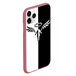 Чехол iPhone 11 Pro матовый WALHALLA TEAM BLACK WHITE STYLE TOKYO REVENGERS, цвет: 3D-малиновый — фото 2