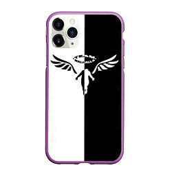 Чехол iPhone 11 Pro матовый WALHALLA TEAM BLACK WHITE STYLE TOKYO REVENGERS, цвет: 3D-фиолетовый