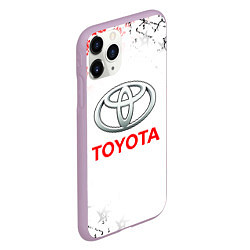 Чехол iPhone 11 Pro матовый TOYOTA SAMURAI JAPAN AUTO, цвет: 3D-сиреневый — фото 2