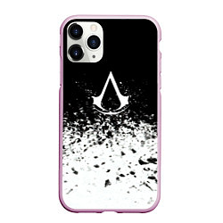 Чехол iPhone 11 Pro матовый Assassins creed ассасины, цвет: 3D-розовый