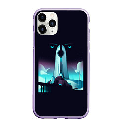 Чехол iPhone 11 Pro матовый Destiny eyes