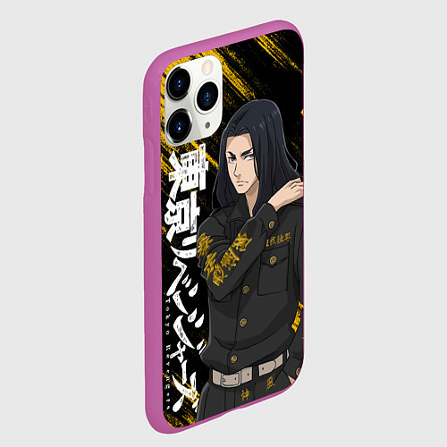 Чехол iPhone 11 Pro матовый КЕЙСКЕ БАДЖИ VALHALLA / 3D-Фиолетовый – фото 2