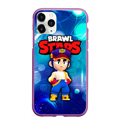 Чехол iPhone 11 Pro матовый Fang Фэнг Brawl Stars, цвет: 3D-фиолетовый