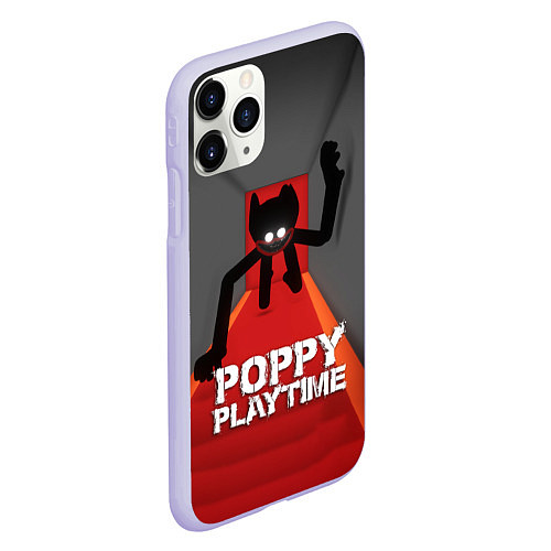 Чехол iPhone 11 Pro матовый ХАГГИ ВАГГИ Я ИДУ ЗА ТОБОЙ - POPPY PLAYTIME / 3D-Светло-сиреневый – фото 2