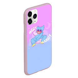 Чехол iPhone 11 Pro матовый POPPY PLAYTIME - ХАГГИ ВАГГИ С ПОДУШКОЙ, цвет: 3D-розовый — фото 2