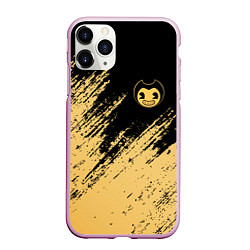 Чехол iPhone 11 Pro матовый Bendy and the ink machine - Вектор, цвет: 3D-розовый