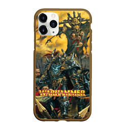 Чехол iPhone 11 Pro матовый Warhammer old battle, цвет: 3D-коричневый