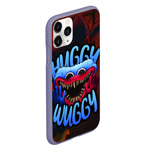 Чехол iPhone 11 Pro матовый POPPY PLAYTIME ПОППИ ПЛЕЙТАЙМ ХАГГИ ВАГГИ ART / 3D-Серый – фото 2