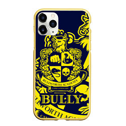 Чехол iPhone 11 Pro матовый Bully, Bullworth Academy, цвет: 3D-желтый