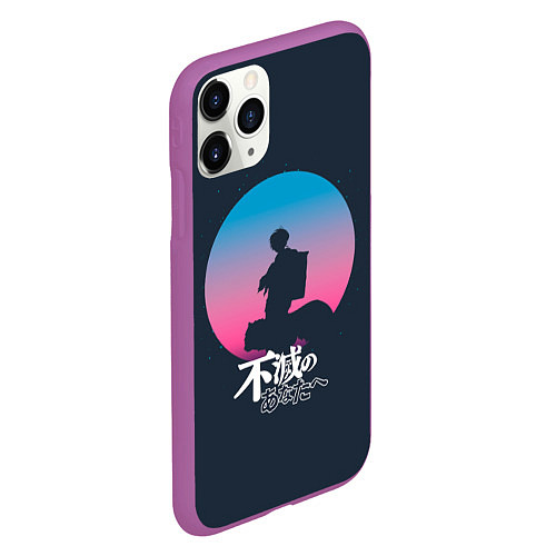 Чехол iPhone 11 Pro матовый To your Eternity Art / 3D-Фиолетовый – фото 2