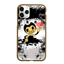 Чехол iPhone 11 Pro матовый BENDY LOVE БЕНДИ С СЕРДЦЕМ